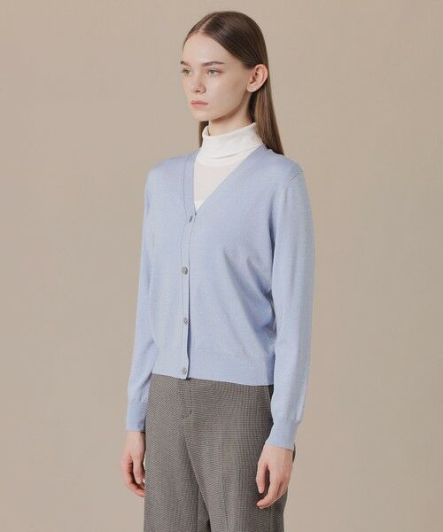 MACKINTOSH LONDON(L Size) / マッキントッシュ ロンドン (エル サイズ) ニット・セーター | 【L】シルキーラメニットカーディガン | 詳細5