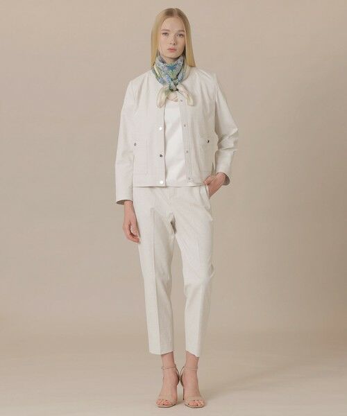 MACKINTOSH LONDON(L Size) / マッキントッシュ ロンドン (エル サイズ) ノーカラージャケット | 【L】コットンリネンブレンドオックスジャケット | 詳細1