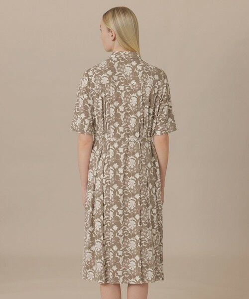 MACKINTOSH LONDON(L Size) / マッキントッシュ ロンドン (エル サイズ) ロング・マキシ丈ワンピース | 【婦人画報4月号掲載】【L】【BIBURY FLOWER】バイブリーフラワースムースワンピース | 詳細6