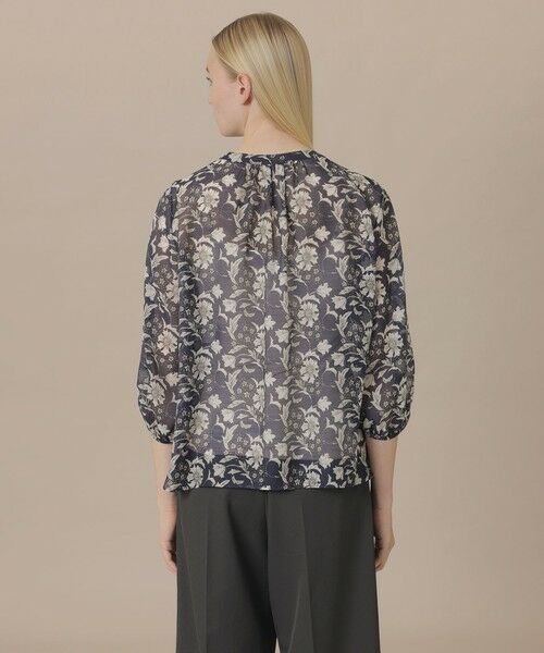 MACKINTOSH LONDON(L Size) / マッキントッシュ ロンドン (エル サイズ) シャツ・ブラウス | 【L】【BIBURY FLOWER】バイブリーオーガンジーブラウス | 詳細7