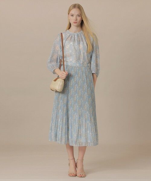 MACKINTOSH LONDON(L Size) / マッキントッシュ ロンドン (エル サイズ) シャツ・ブラウス | 【L】【BIBURY FLOWER】バイブリーオーガンジーブラウス | 詳細1