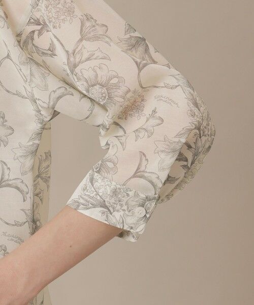 MACKINTOSH LONDON(L Size) / マッキントッシュ ロンドン (エル サイズ) シャツ・ブラウス | 【L】【BIBURY FLOWER】エッチングバイブリーブラウス | 詳細5