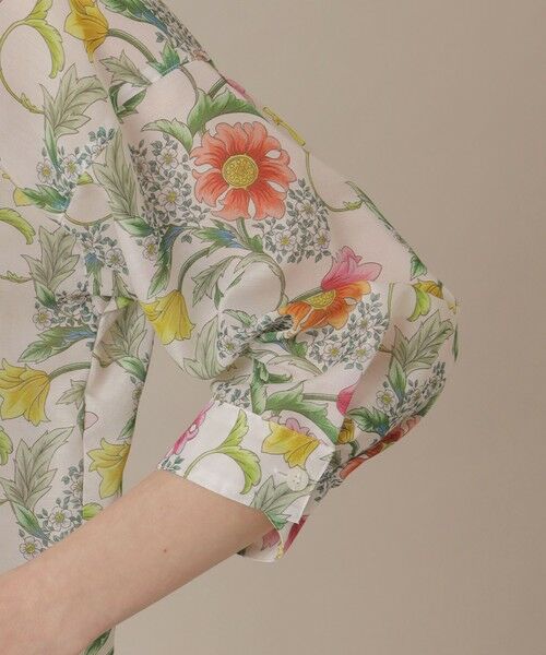 MACKINTOSH LONDON(L Size) / マッキントッシュ ロンドン (エル サイズ) シャツ・ブラウス | 【婦人画報4月号掲載】【L】【BIBURY FLOWER】ドローイングカラフルバイブリーブラウス | 詳細5