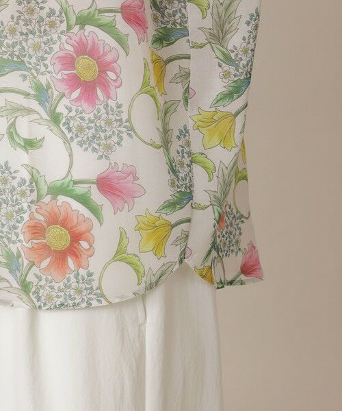 MACKINTOSH LONDON(L Size) / マッキントッシュ ロンドン (エル サイズ) シャツ・ブラウス | 【婦人画報4月号掲載】【L】【BIBURY FLOWER】ドローイングカラフルバイブリーブラウス | 詳細6