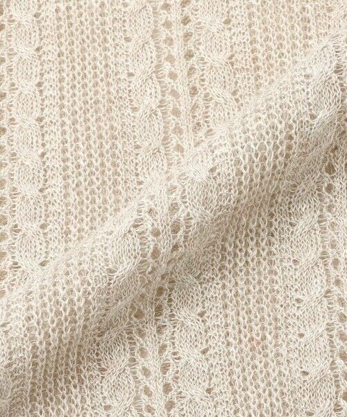 MACKINTOSH LONDON(L Size) / マッキントッシュ ロンドン (エル サイズ) ニット・セーター | 【婦人画報4月号掲載】【L】ラスターリネンニットベスト | 詳細11