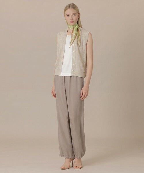 MACKINTOSH LONDON(L Size) / マッキントッシュ ロンドン (エル サイズ) ニット・セーター | 【婦人画報4月号掲載】【L】ラスターリネンニットベスト | 詳細2