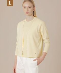 MACKINTOSH LONDON(L Size) / マッキントッシュ ロンドン (エル サイズ) ニット・セーター | 【L】ハイツイストコットンニットカーディガン