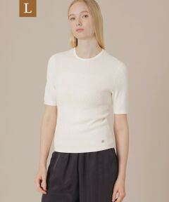 MACKINTOSH LONDON(L Size) / マッキントッシュ ロンドン (エル サイズ) ニット・セーター | 【L】ハイツイストコットンニットプルオーバー