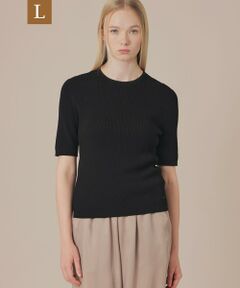 MACKINTOSH LONDON(L Size) / マッキントッシュ ロンドン (エル サイズ) ニット・セーター | 【L】ハイツイストコットンニットプルオーバー