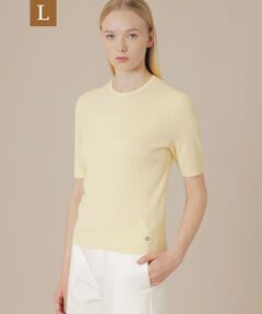 MACKINTOSH LONDON(L Size) / マッキントッシュ ロンドン (エル サイズ) ニット・セーター | 【L】ハイツイストコットンニットプルオーバー