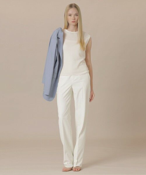 MACKINTOSH LONDON(L Size) / マッキントッシュ ロンドン (エル サイズ) ニット・セーター | 【婦人画報4月号掲載】【L】ガーターホールガーメントニットプルオーバー | 詳細1