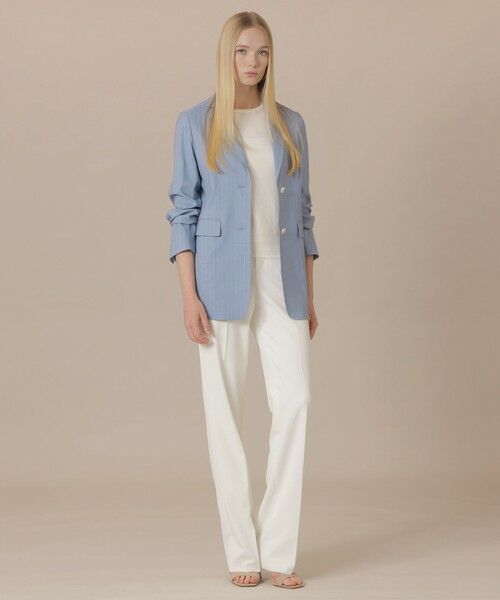 MACKINTOSH LONDON(L Size) / マッキントッシュ ロンドン (エル サイズ) ニット・セーター | 【婦人画報4月号掲載】【L】ガーターホールガーメントニットプルオーバー | 詳細2