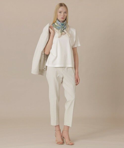 MACKINTOSH LONDON(L Size) / マッキントッシュ ロンドン (エル サイズ) カットソー | 【婦人画報4月号掲載】【L】【The Essential Collection】プレーティング天竺Tシャツ | 詳細1