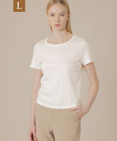 【L】シャインリブTシャツ