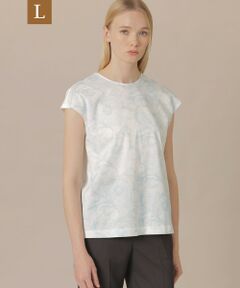 MACKINTOSH LONDON(L Size) / マッキントッシュ ロンドン (エル サイズ) カットソー | 【婦人画報4月号掲載】【L】【BIBURY FLOWER】エッチングバイブリーTシャツ