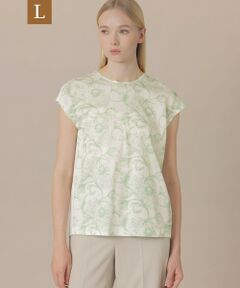MACKINTOSH LONDON(L Size) / マッキントッシュ ロンドン (エル サイズ) カットソー | 【婦人画報4月号掲載】【L】【BIBURY FLOWER】エッチングバイブリーTシャツ
