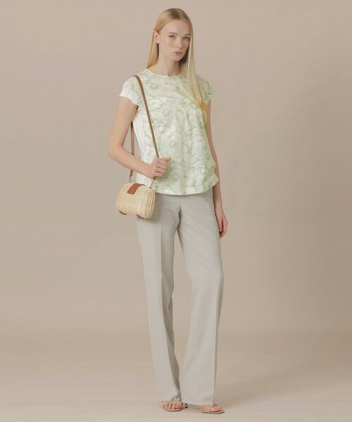 MACKINTOSH LONDON(L Size) / マッキントッシュ ロンドン (エル サイズ) カットソー | 【婦人画報4月号掲載】【L】【BIBURY FLOWER】エッチングバイブリーTシャツ | 詳細3