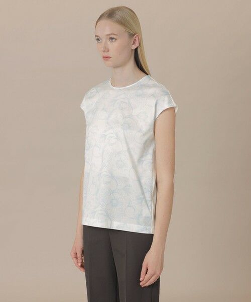 MACKINTOSH LONDON(L Size) / マッキントッシュ ロンドン (エル サイズ) カットソー | 【婦人画報4月号掲載】【L】【BIBURY FLOWER】エッチングバイブリーTシャツ | 詳細5