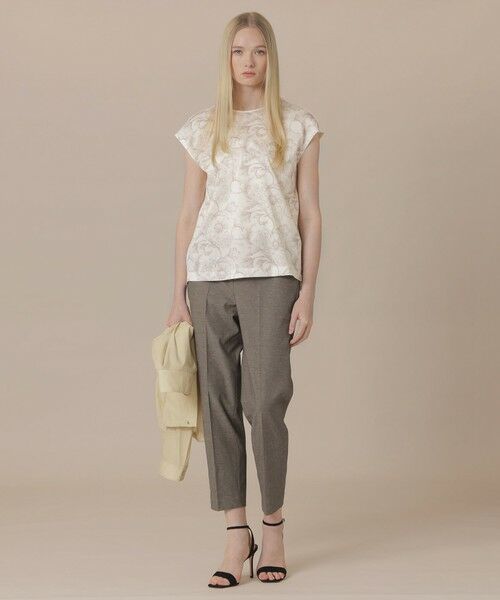 MACKINTOSH LONDON(L Size) / マッキントッシュ ロンドン (エル サイズ) カットソー | 【婦人画報4月号掲載】【L】【BIBURY FLOWER】エッチングバイブリーTシャツ | 詳細2