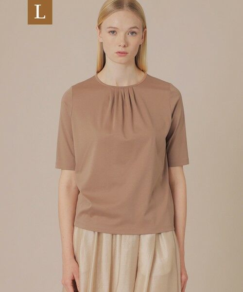 MACKINTOSH LONDON(L Size) / マッキントッシュ ロンドン (エル サイズ) カットソー | 【L】【SUPER FINE LAB.】パウダーシュガーコットンＴシャツ（ベージュ）