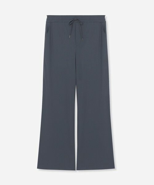MACKINTOSH LONDON(L Size) / マッキントッシュ ロンドン (エル サイズ) その他パンツ | 【L】【Lesbury Easy Pants/レスベリー イージーパンツ ストレート】トリコットストレッチワイドストレートパンツ(ネイビー)