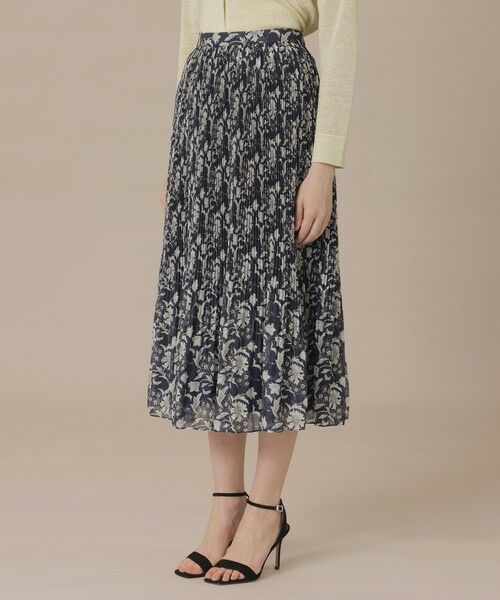 MACKINTOSH LONDON(L Size) / マッキントッシュ ロンドン (エル サイズ) ロング・マキシ丈スカート | 【婦人画報4月号掲載】【L】【BIBURY FLOWER】バイブリーオーガンジースカート | 詳細6