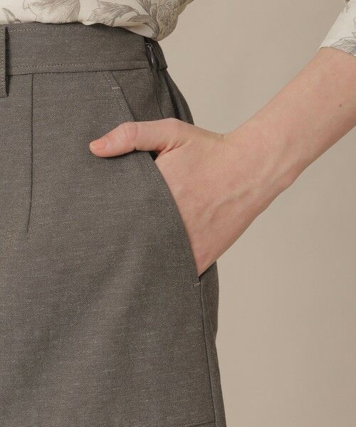 MACKINTOSH LONDON(L Size) / マッキントッシュ ロンドン (エル サイズ) ロング・マキシ丈スカート | 【L】コットンリネンブレンドオックススカート | 詳細5