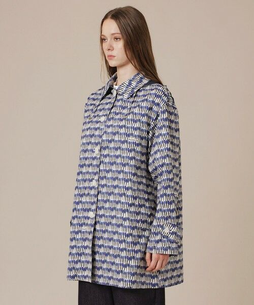 MACKINTOSH LONDON(L Size) / マッキントッシュ ロンドン (エル サイズ) その他アウター | 【eclat5月号掲載】【L】レインタフタプリントコート | 詳細4