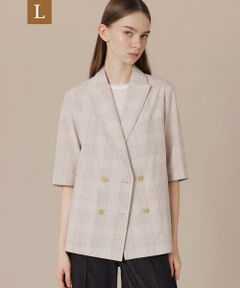 MACKINTOSH LONDON(L Size) / マッキントッシュ ロンドン (エル サイズ) ノーカラージャケット | 【L】ハイカウントエンザイムジャケット