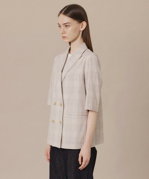 MACKINTOSH LONDON(L Size) / マッキントッシュ ロンドン (エル サイズ) ノーカラージャケット | 【L】ハイカウントエンザイムジャケット | 詳細5