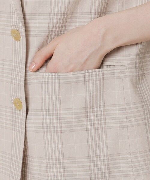 MACKINTOSH LONDON(L Size) / マッキントッシュ ロンドン (エル サイズ) ノーカラージャケット | 【L】ハイカウントエンザイムジャケット | 詳細8