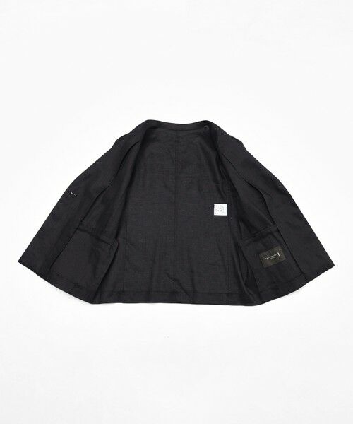 MACKINTOSH LONDON(L Size) / マッキントッシュ ロンドン (エル サイズ) ノーカラージャケット | 【eclat5月号掲載】【L】リネンストレッチジャケット | 詳細8