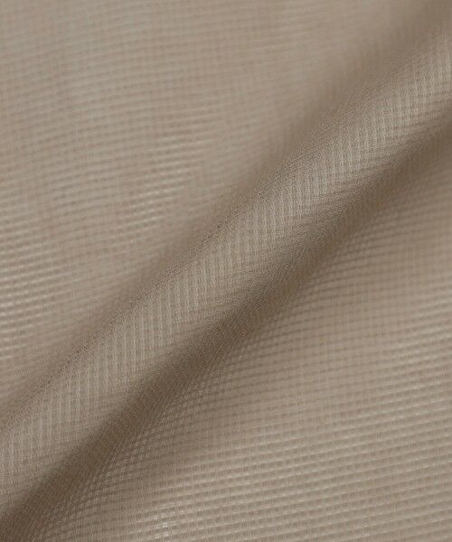 MACKINTOSH LONDON(L Size) / マッキントッシュ ロンドン (エル サイズ) ノーカラージャケット | 【eclat5月号掲載】【L】シアーコットンドビージャケット | 詳細11