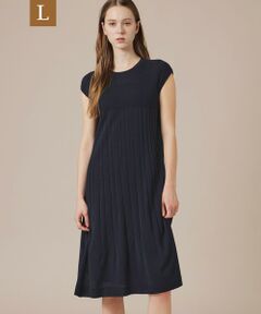 【eclat5月号掲載】【L】エアリーホールガーメントワンピース