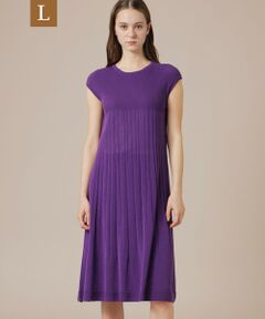 MACKINTOSH LONDON(L Size) / マッキントッシュ ロンドン (エル サイズ) ロング・マキシ丈ワンピース | 【eclat5月号掲載】【L】エアリーホールガーメントワンピース