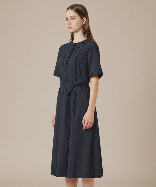 MACKINTOSH LONDON(L Size) / マッキントッシュ ロンドン (エル サイズ) ロング・マキシ丈ワンピース | 【eclat5月号掲載】【L】コットンナイロンストレッチワンピース | 詳細6