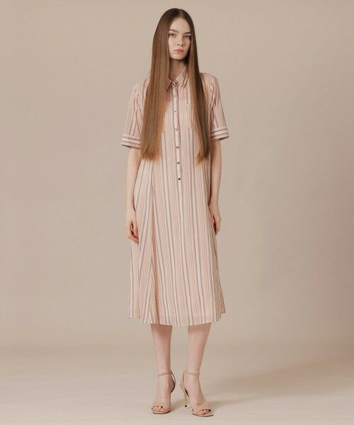 MACKINTOSH LONDON(L Size) / マッキントッシュ ロンドン (エル サイズ) ロング・マキシ丈ワンピース | 【L】マーブルストライプワンピース | 詳細1