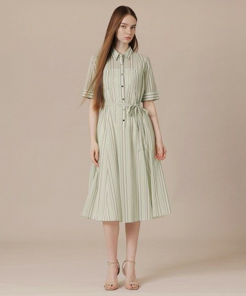 MACKINTOSH LONDON(L Size) / マッキントッシュ ロンドン (エル サイズ) ロング・マキシ丈ワンピース | 【L】マーブルストライプワンピース | 詳細2