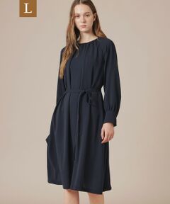 MACKINTOSH LONDON(L Size) / マッキントッシュ ロンドン (エル サイズ) ロング・マキシ丈ワンピース | 【WEB・一部店舗限定】【L】ポリエステルジョーゼットドレス