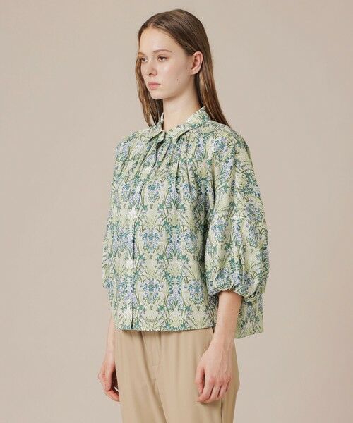 MACKINTOSH LONDON(L Size) / マッキントッシュ ロンドン (エル サイズ) シャツ・ブラウス | 【eclat5月号掲載】【L】ボタニカルウォールプリントブラウス | 詳細4