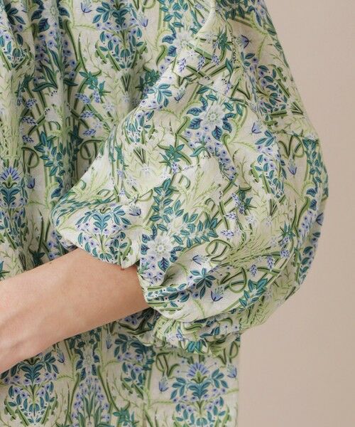 MACKINTOSH LONDON(L Size) / マッキントッシュ ロンドン (エル サイズ) シャツ・ブラウス | 【eclat5月号掲載】【L】ボタニカルウォールプリントブラウス | 詳細6