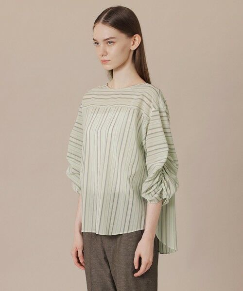 MACKINTOSH LONDON(L Size) / マッキントッシュ ロンドン (エル サイズ) シャツ・ブラウス | 【L】マーブルストライプブラウス | 詳細4