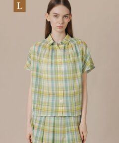 MACKINTOSH LONDON(L Size) / マッキントッシュ ロンドン (エル サイズ) シャツ・ブラウス | 【L】ハイツイストワッシャーブラウス