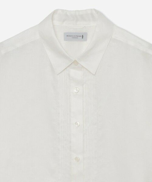 MACKINTOSH LONDON(L Size) / マッキントッシュ ロンドン (エル サイズ) シャツ・ブラウス | 【L】リネンストレッチブラウス | 詳細2