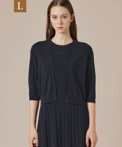 MACKINTOSH LONDON(L Size) / マッキントッシュ ロンドン (エル サイズ) ニット・セーター | 【eclat5月号掲載】【L】【Bray Bolero/ブレイボレロ】エアリーホールガーメントボレロ