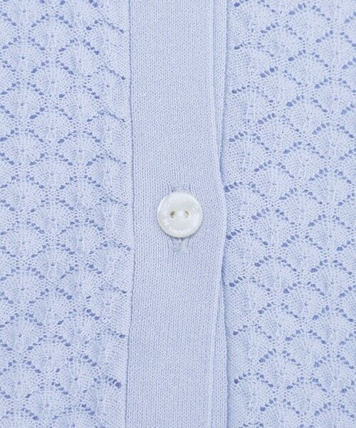 MACKINTOSH LONDON(L Size) / マッキントッシュ ロンドン (エル サイズ) ニット・セーター | 【eclat5月号掲載】【L】レースニットシャツ | 詳細7