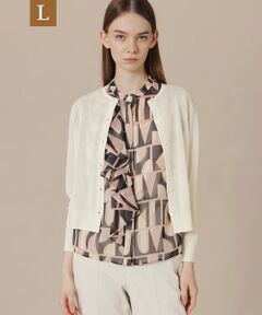 MACKINTOSH LONDON(L Size) / マッキントッシュ ロンドン (エル サイズ) ニット・セーター | 【WEB・一部店舗限定】【L】シアーニットカーディガン