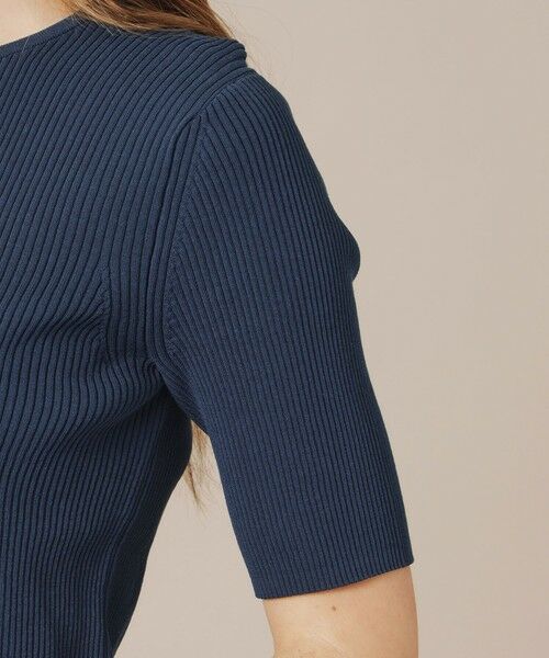 MACKINTOSH LONDON(L Size) / マッキントッシュ ロンドン (エル サイズ) ニット・セーター | 【WEB・一部店舗限定】【L】ハイツイストリブコットンプルオーバー | 詳細7