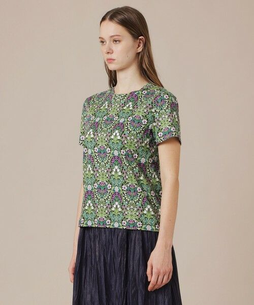 MACKINTOSH LONDON(L Size) / マッキントッシュ ロンドン (エル サイズ) カットソー | 【L】ボタニカルウォールプリントTシャツ | 詳細4