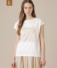 MACKINTOSH LONDON(L Size) / マッキントッシュ ロンドン (エル サイズ) カットソー | 【L】リーフプリントTシャツ